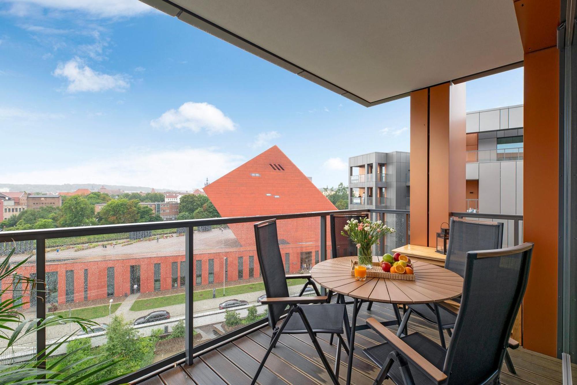 Brabank Riverside - Sauna, Business & Gym By Downtown Apartments Gdańsk Rum bild