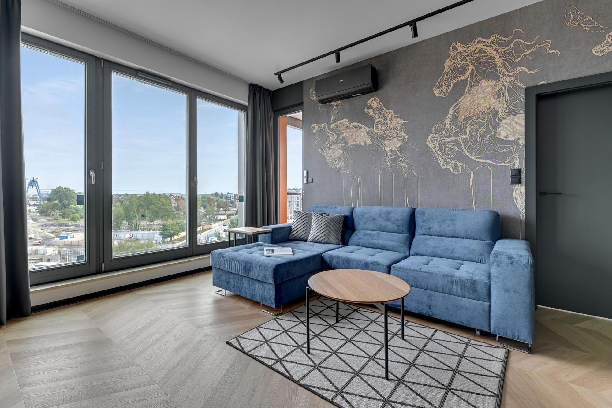 Brabank Riverside - Sauna, Business & Gym By Downtown Apartments Gdańsk Exteriör bild