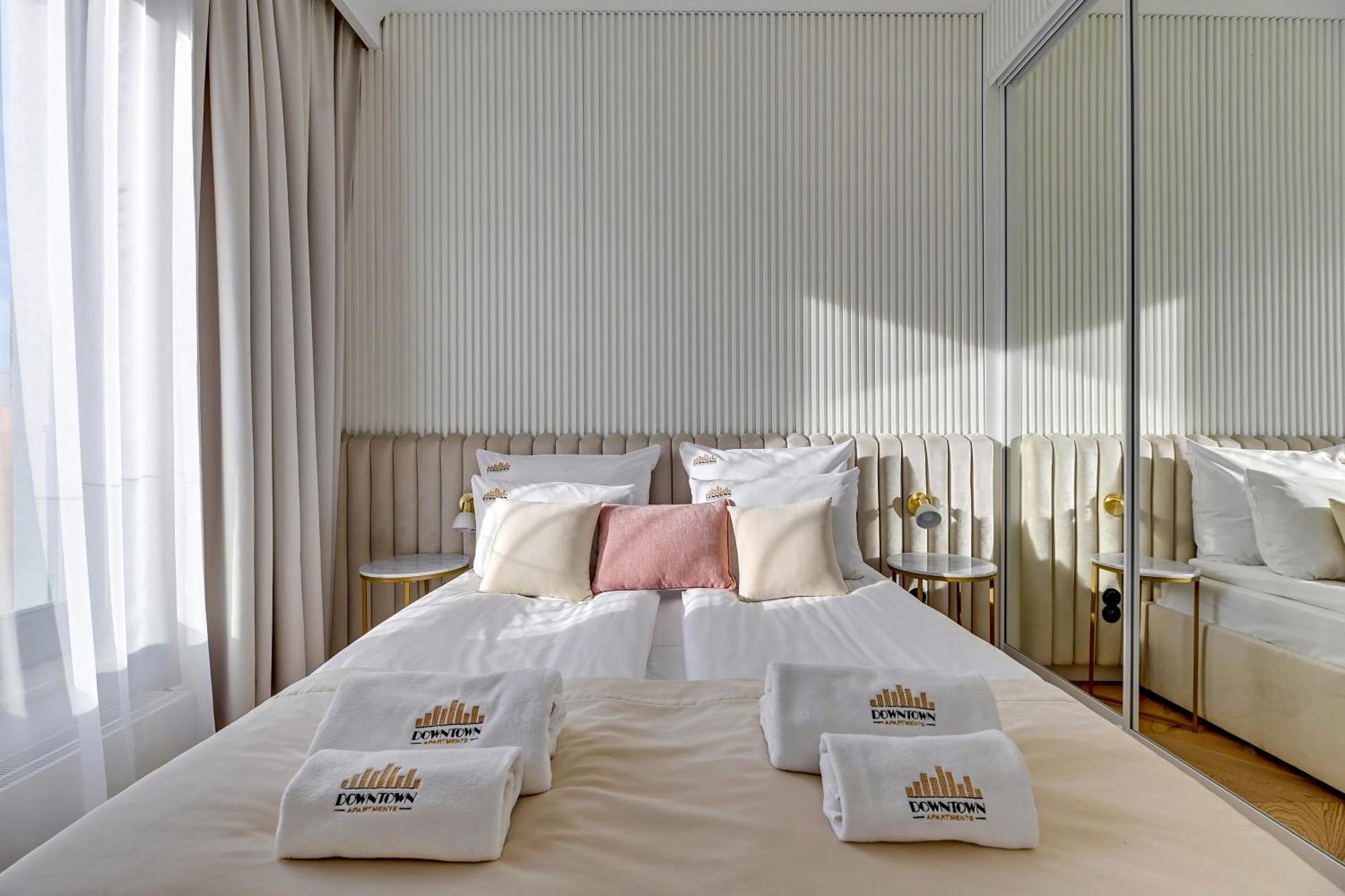Brabank Riverside - Sauna, Business & Gym By Downtown Apartments Gdańsk Rum bild